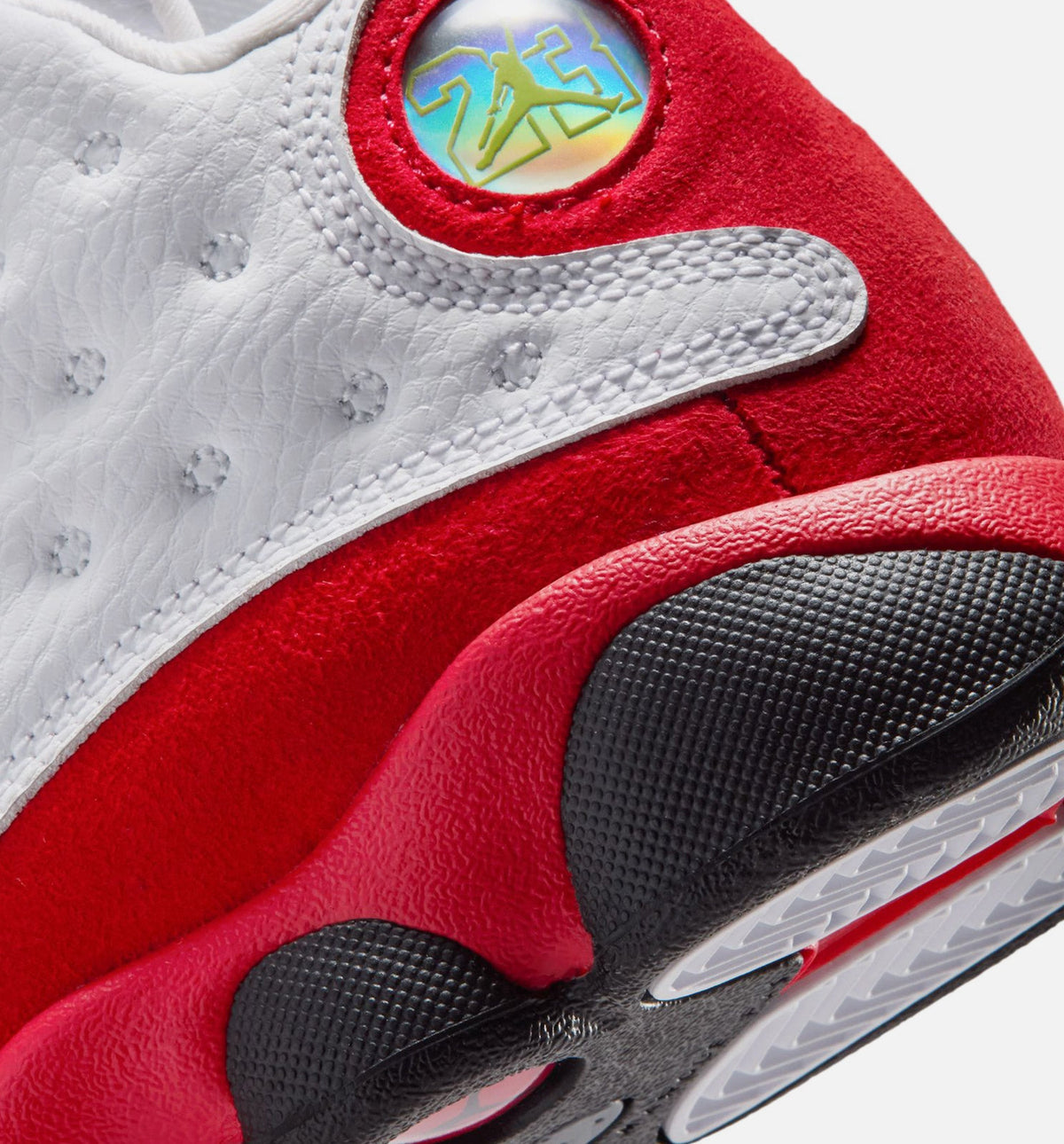 Air Jordan 13 Retro White & University Red Preschool Lifestyle Shoes - White/Black/True Red