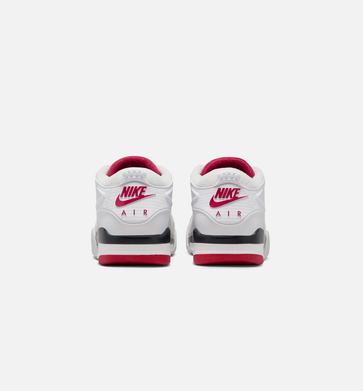 Air Jordan 4 RM Men's Sneakers - White / Black / Neutral Grey / Varsity Red