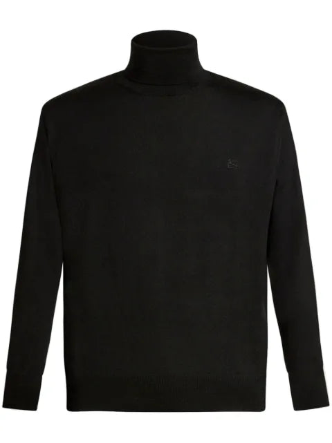 ETRO Pegaso-appliqué wool jumper