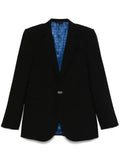 Givenchy slim fit jacket in wool with 2G clip