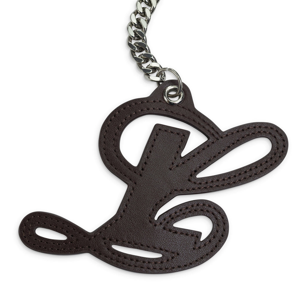 Brown Bag Charm Keychain
