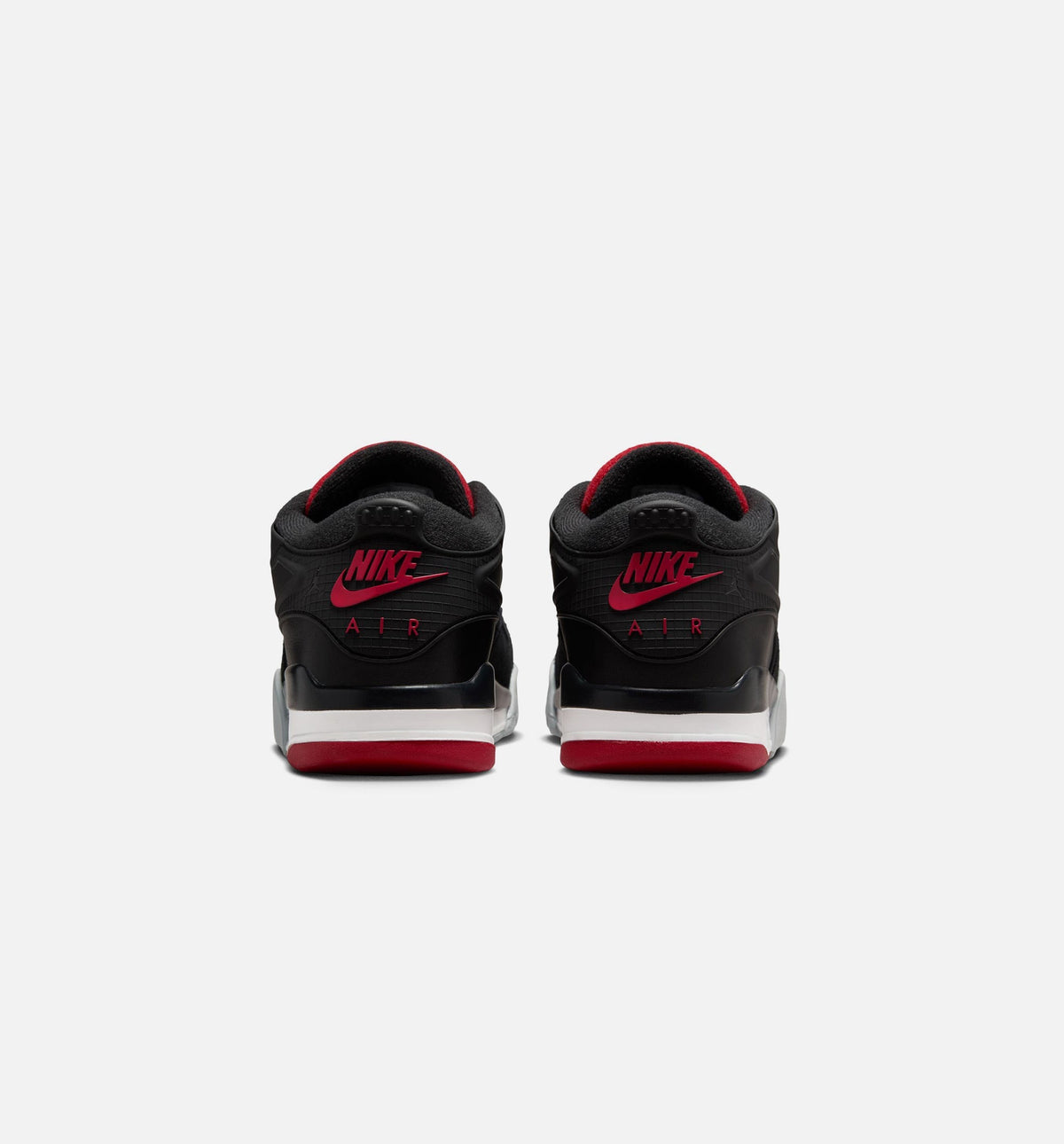 Air Jordan 4 RM Men's Sneakers - Black / Wolf Grey / White / Varsity Red