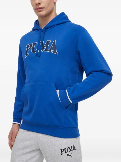 PUMA Squad logo-print hoodie