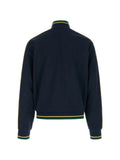 Casablanca logo-patch mesh-panel track jacket