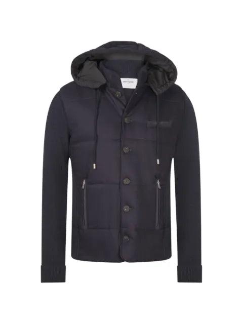 Gran Sasso quilted hooded jacket