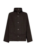 Uma Wang buttoned hooded jacket