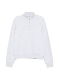 ENTIRE STUDIOS button-up high-neck sweatshirt