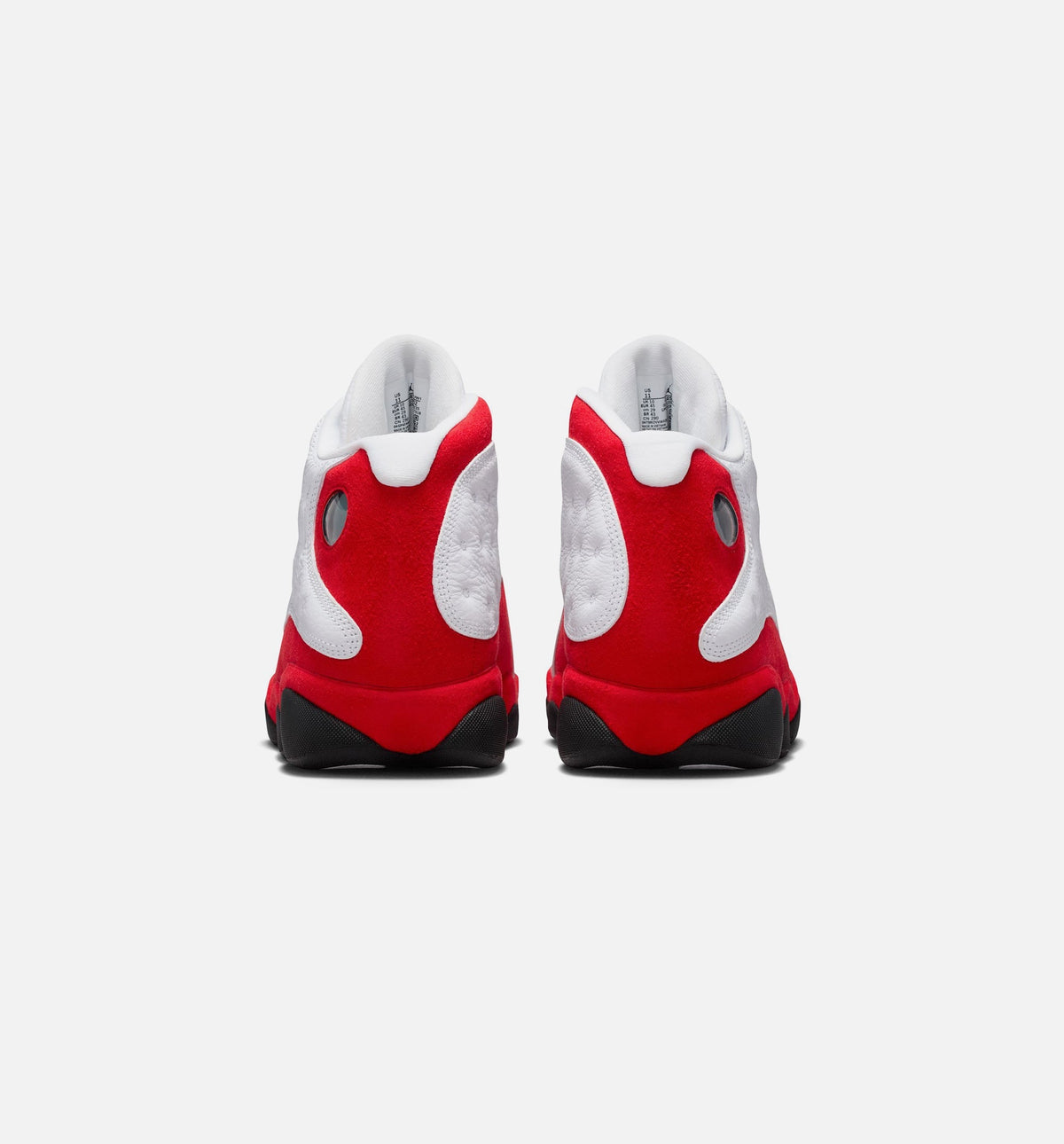 Air Jordan 13 Retro White and University Red Men's Lifestyle Shoe
