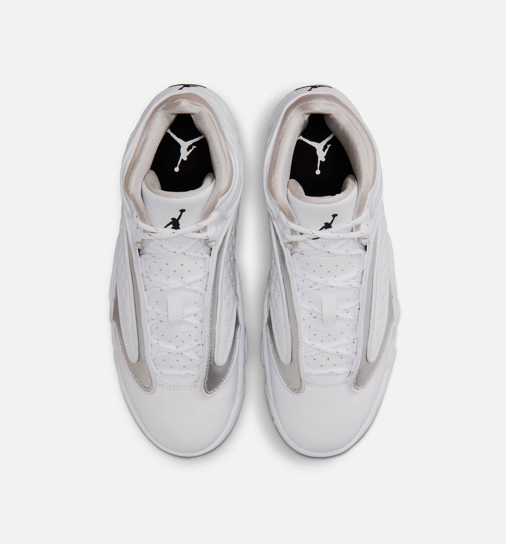 Air Jordan OG Women's Lifestyle Shoes – White/Black/Metallic Silver