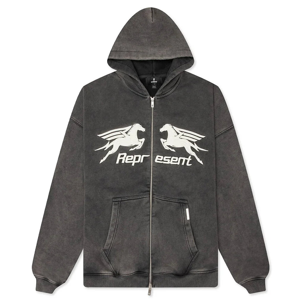 Represent Pegasus Zip Through Hoodie