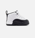 Air Jordan 12 Retro Taxi | Infant/Toddler Lifestyle Shoe | White/Black/Taxi