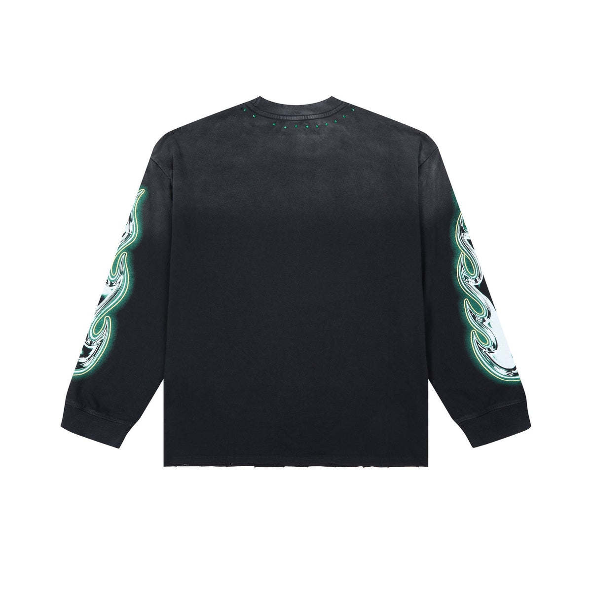 DUAA Pegasus Rhinestone Long-Sleeve T-Shirt