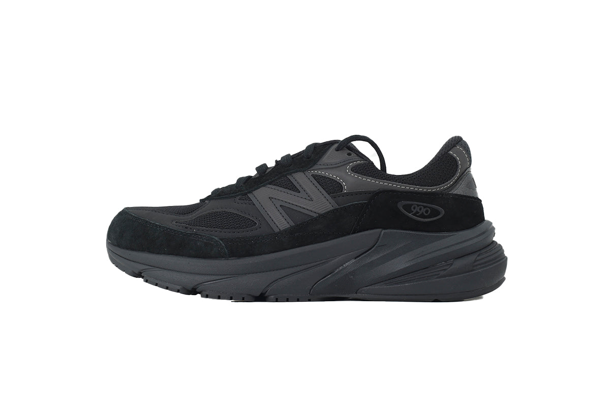 New Balance 990v6 Made in USA Triple Black U990BB6