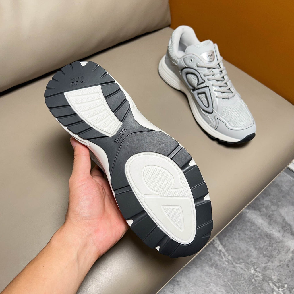Dior White and Light Gray Sneakers